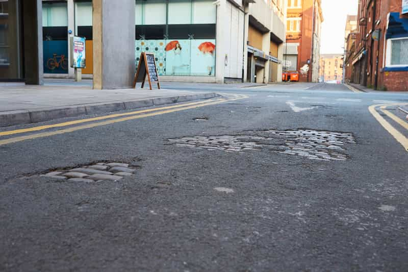 Public Liability Claims for Pot Holes in Manchester